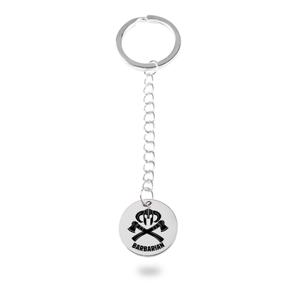 BARBARIAN Class Keychain Loot Gift